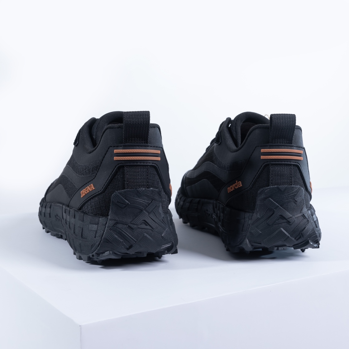 480Ermenegildo Zegna Ermenegildo Zegna Otoño/Invierno Zapatillas deportivas acolchadas impermeables 