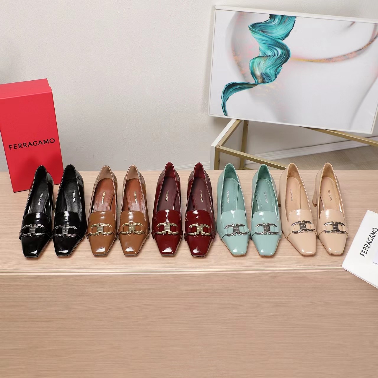 NO:240873,Ferragamo, high heels, ferragamo, high heels19860909菲拉格慕,高跟鞋单鞋,ferragamo,high heels,Women's Shoes