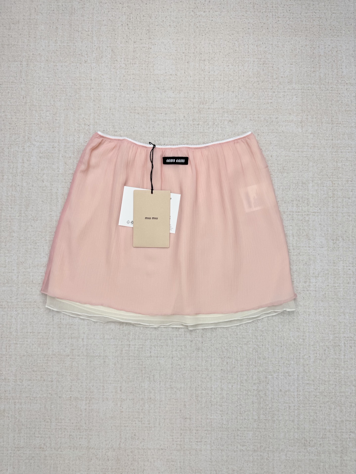 Юбка Miu Miu розовая