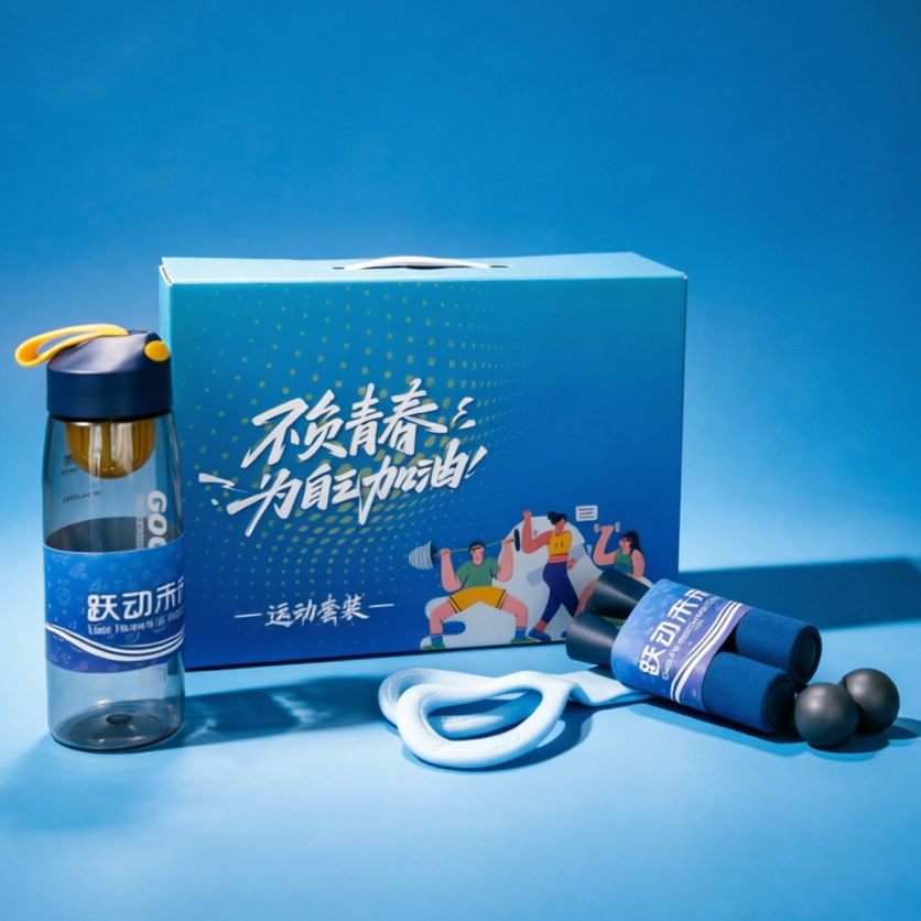 运动系列：跳绳+拉力器+太空杯