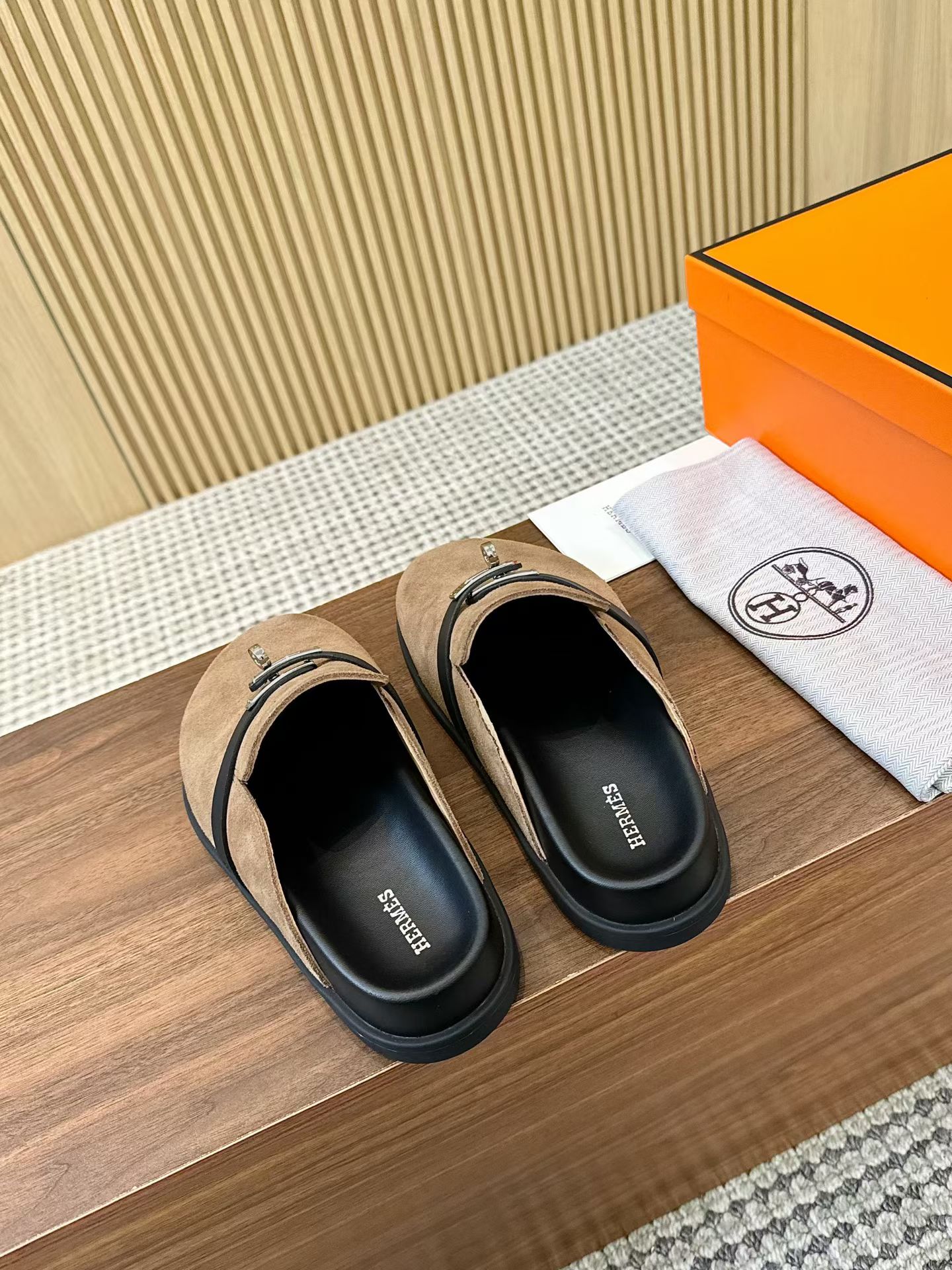 에르메스 샌들 여성 램스킨 상세 이미지 9