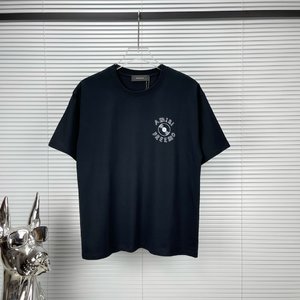 Amiri Clothing T-Shirt 2023 Replica Wholesale Cheap Sales Online Black White Printing Unisex Cotton Fashion Short Sleeve