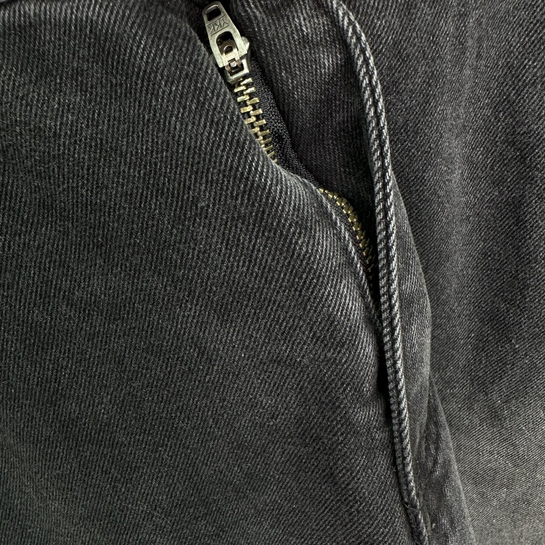 Chrome Hearts 克罗心2024新款十字架蓝粉贴皮水洗牛仔裤