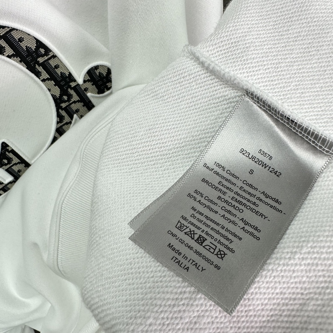 2024 DIORdio Embroidery Plastered Couple’s Cortex Apparel Collection - 图片 7