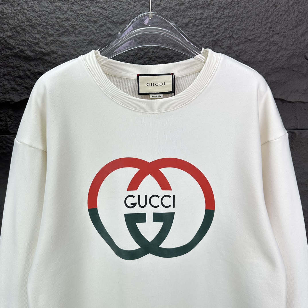 High-end GUCCI Apparel with New Letter Logo: Ancient Cortex Couple’s Fashion Statement - 图片 5