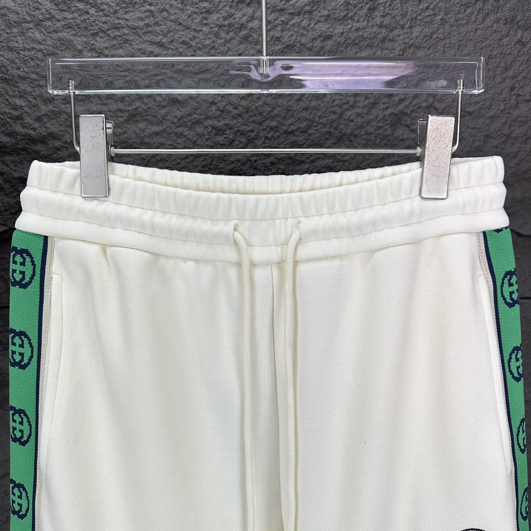 High-end GUCCI Couple Pants with New Logo Embroidery, 2024 Collection - 图片 3