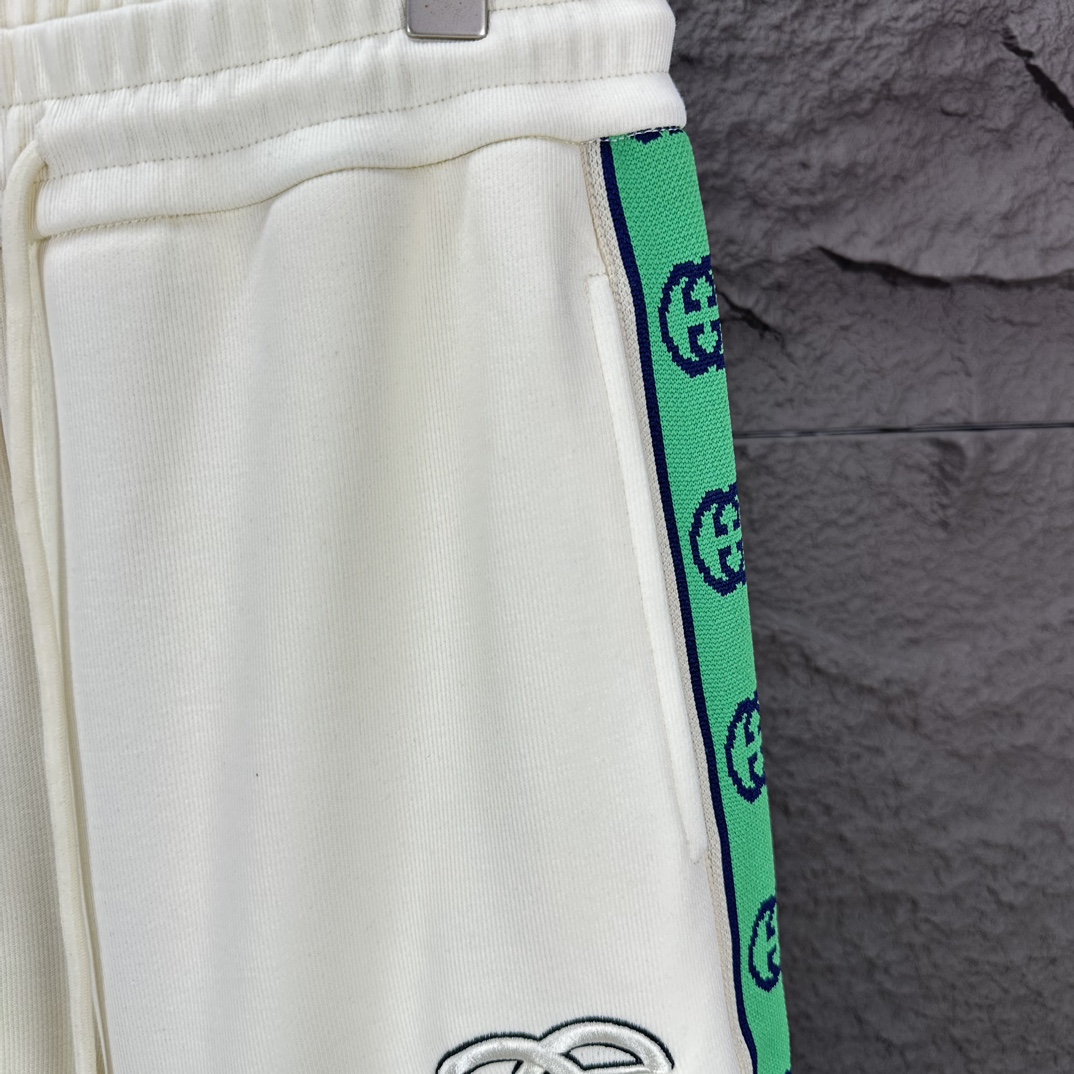 High-end GUCCI Couple Pants with New Logo Embroidery, 2024 Collection - 图片 4