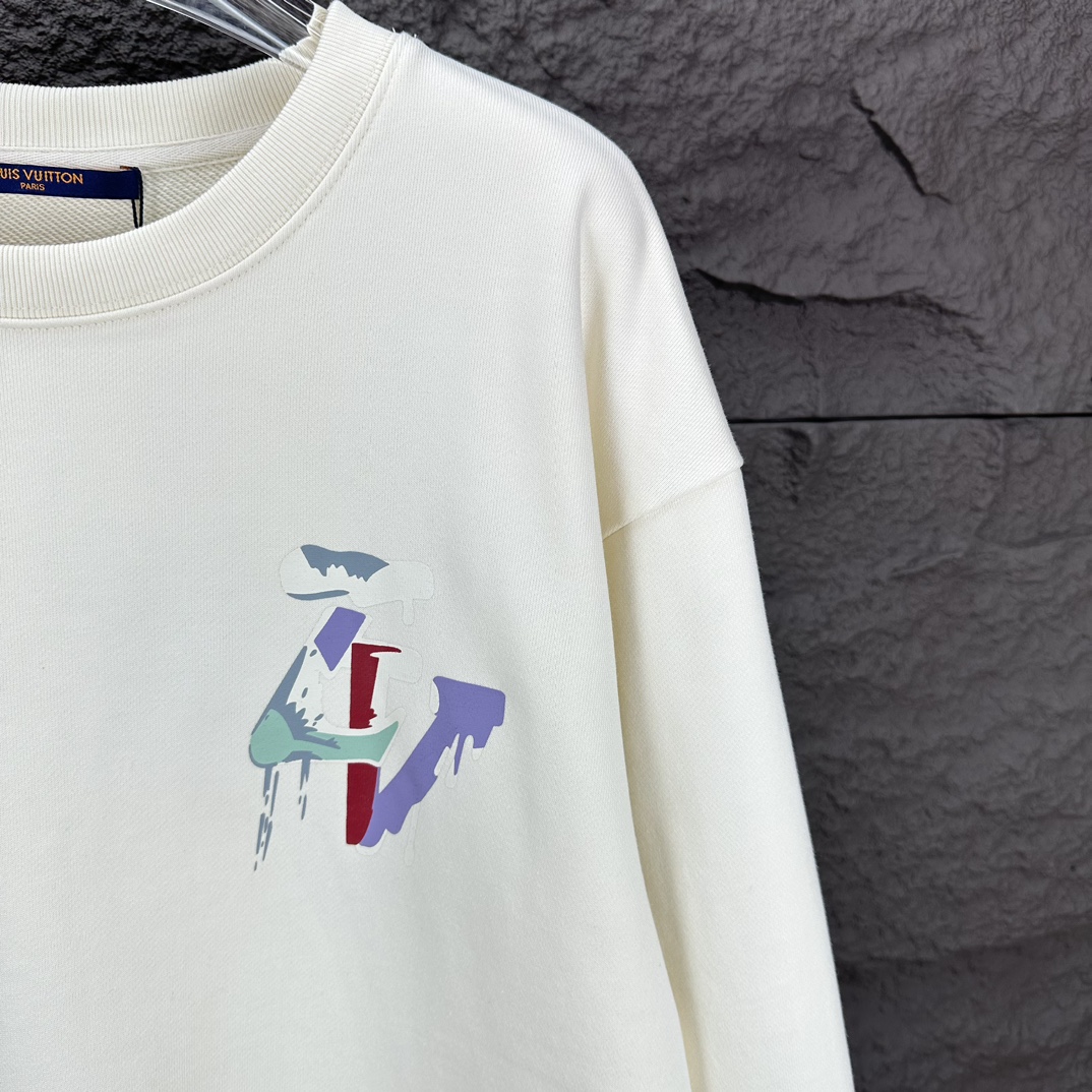 Louis Vuitton 2024 Color Letter Logo Couple’s Cortex Apparel: High-End Fashion Statement - 图片 4