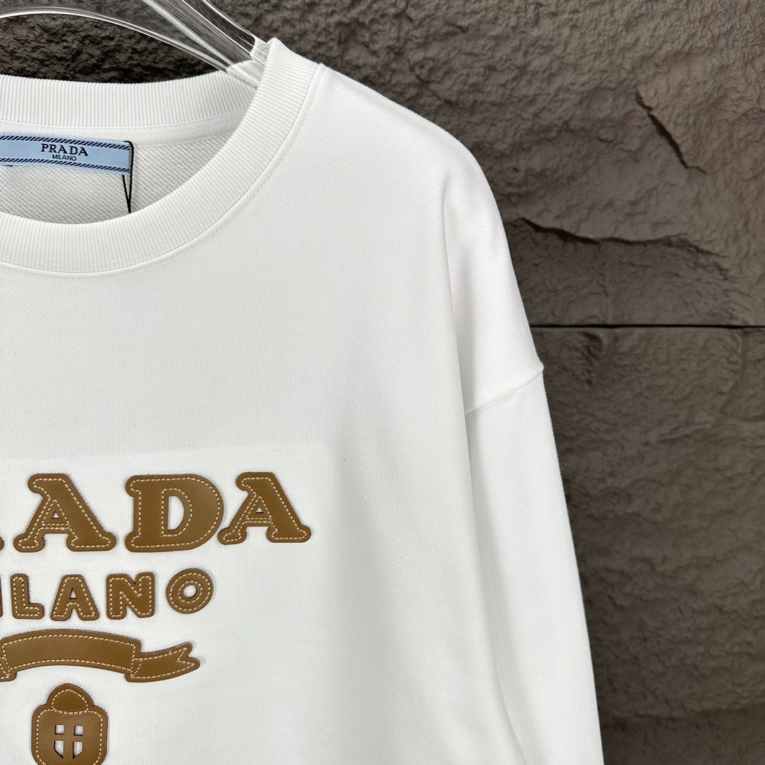 2024 Prada Platinum Logo Fabric Jacket: High-End Fashion for Men and Women - 图片 4