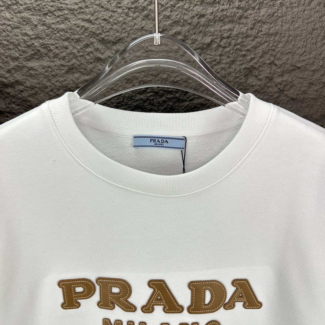 2024 Prada Platinum Logo Fabric Jacket: High-End Fashion for Men and Women - 图片 3