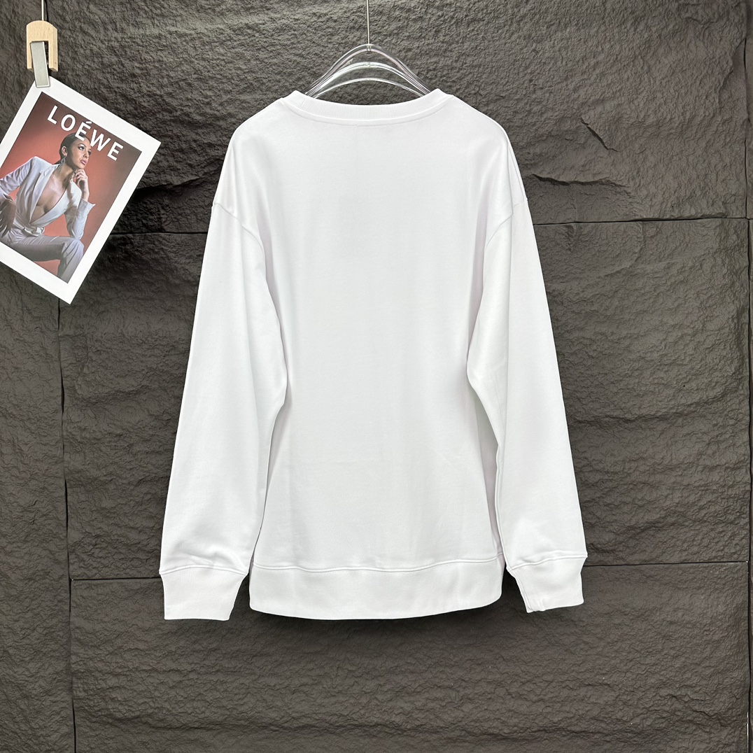 “High-End Palenciaga Parisian 2024 Logo Couple’s Round Collar Fashion Apparel” - 图片 2