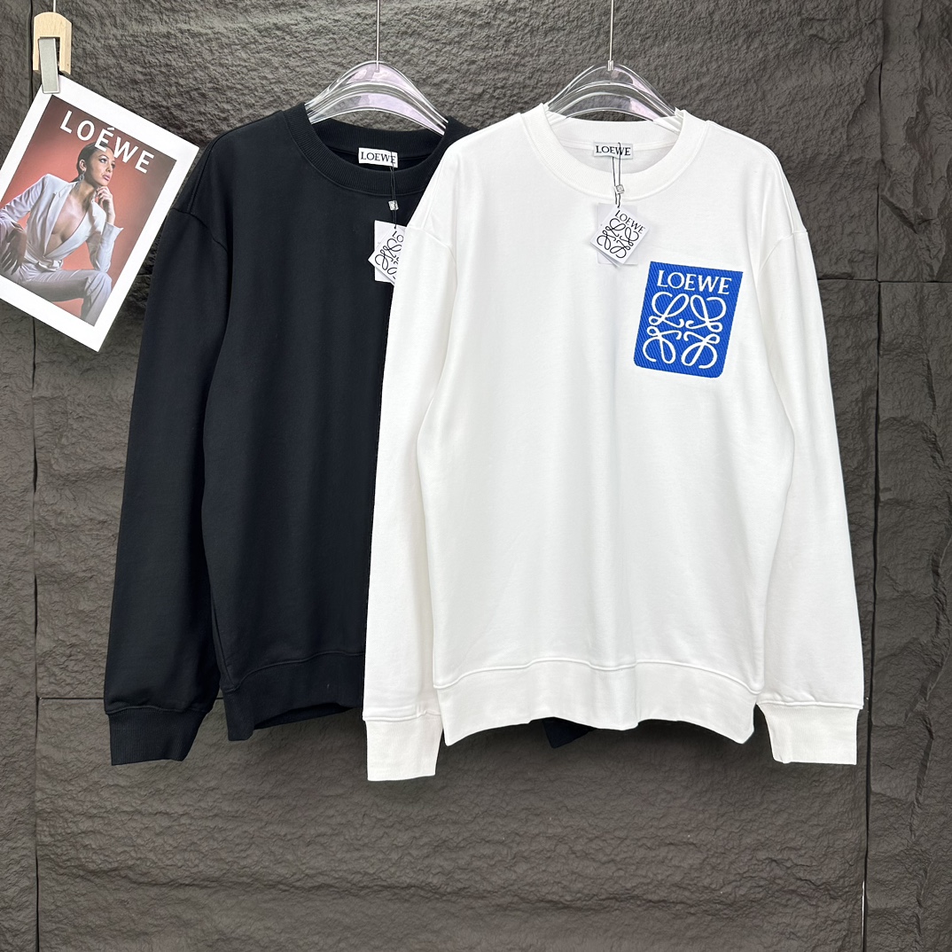 Loewe2024 Puffer Jacket with Embroidered Logo for Couples: High-End Fashion Statement - 图片 9