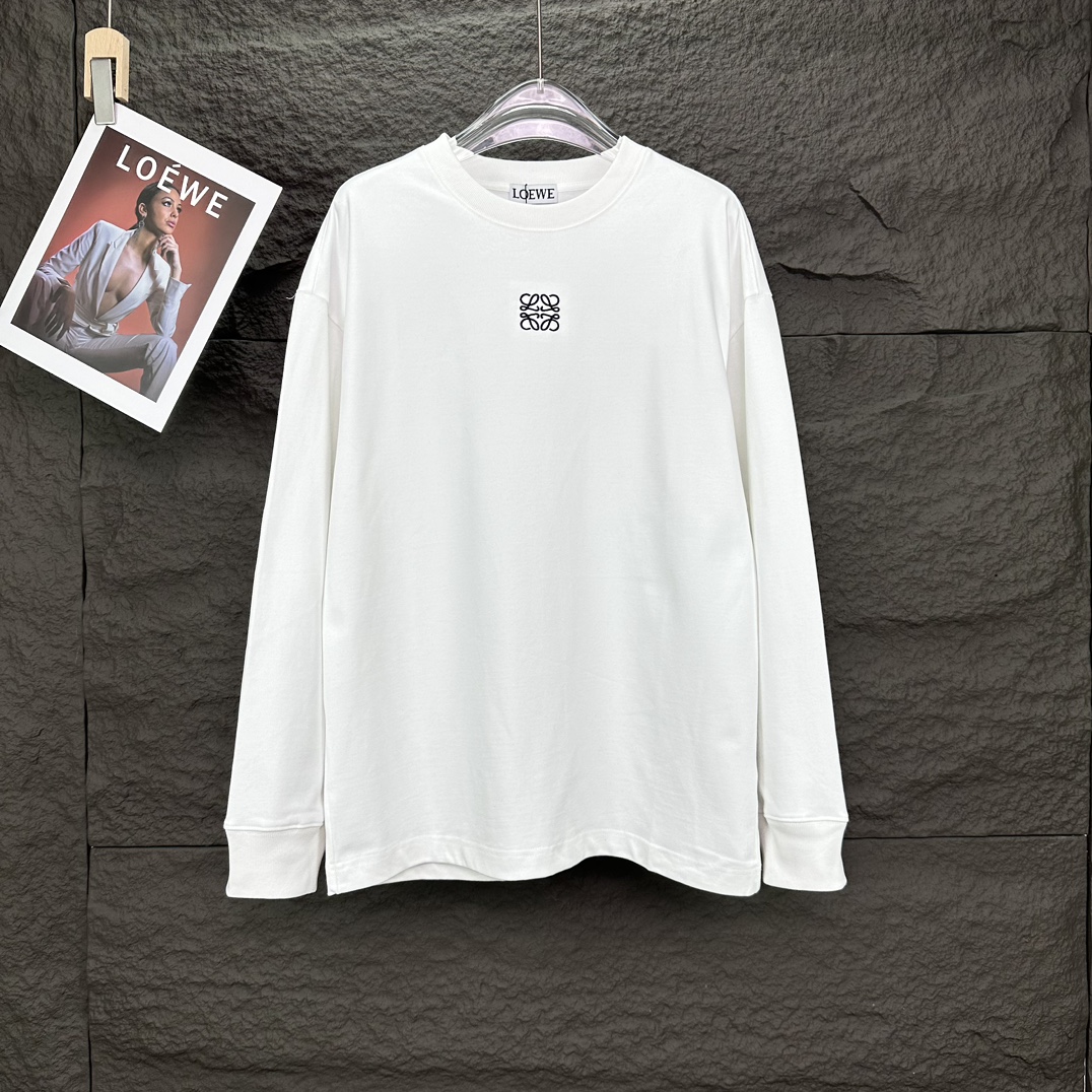 “Loewe2024 Puffer Jacket: High-End Embroidered Long Sleeve Fashion for Men and Women” - 图片 1