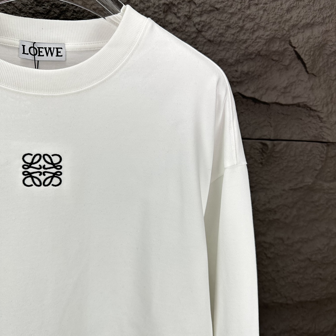 “Loewe2024 Puffer Jacket: High-End Embroidered Long Sleeve Fashion for Men and Women” - 图片 4