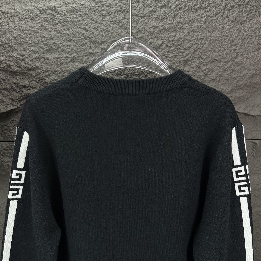 High-End GVS 2024 Logo Sweater: Fashionable, Comfortable, Unisex in Black (M-3XL) - 图片 9