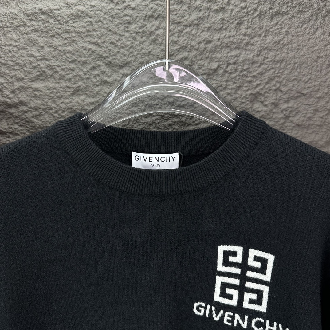 High-End GVS 2024 Logo Sweater: Fashionable, Comfortable, Unisex in Black (M-3XL) - 图片 3