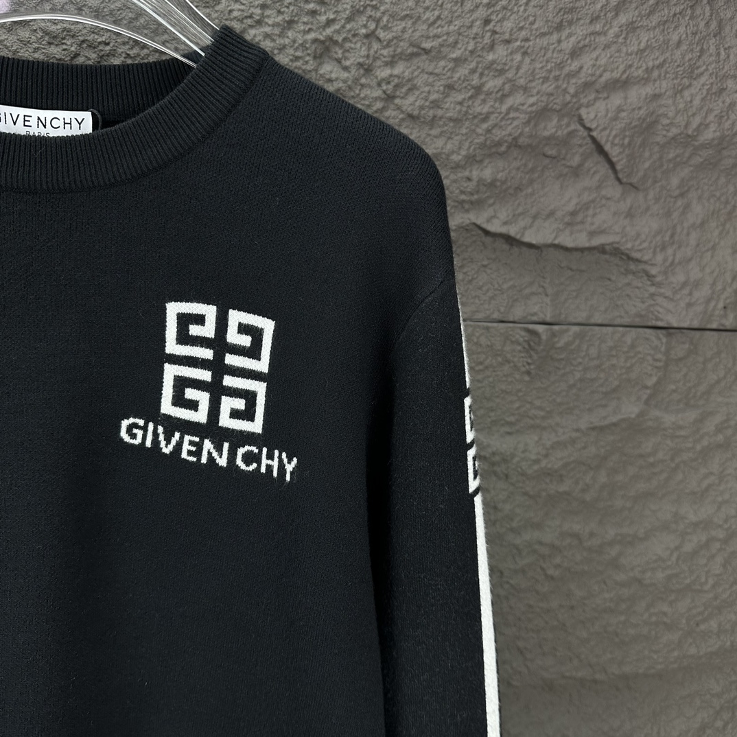 High-End GVS 2024 Logo Sweater: Fashionable, Comfortable, Unisex in Black (M-3XL) - 图片 4