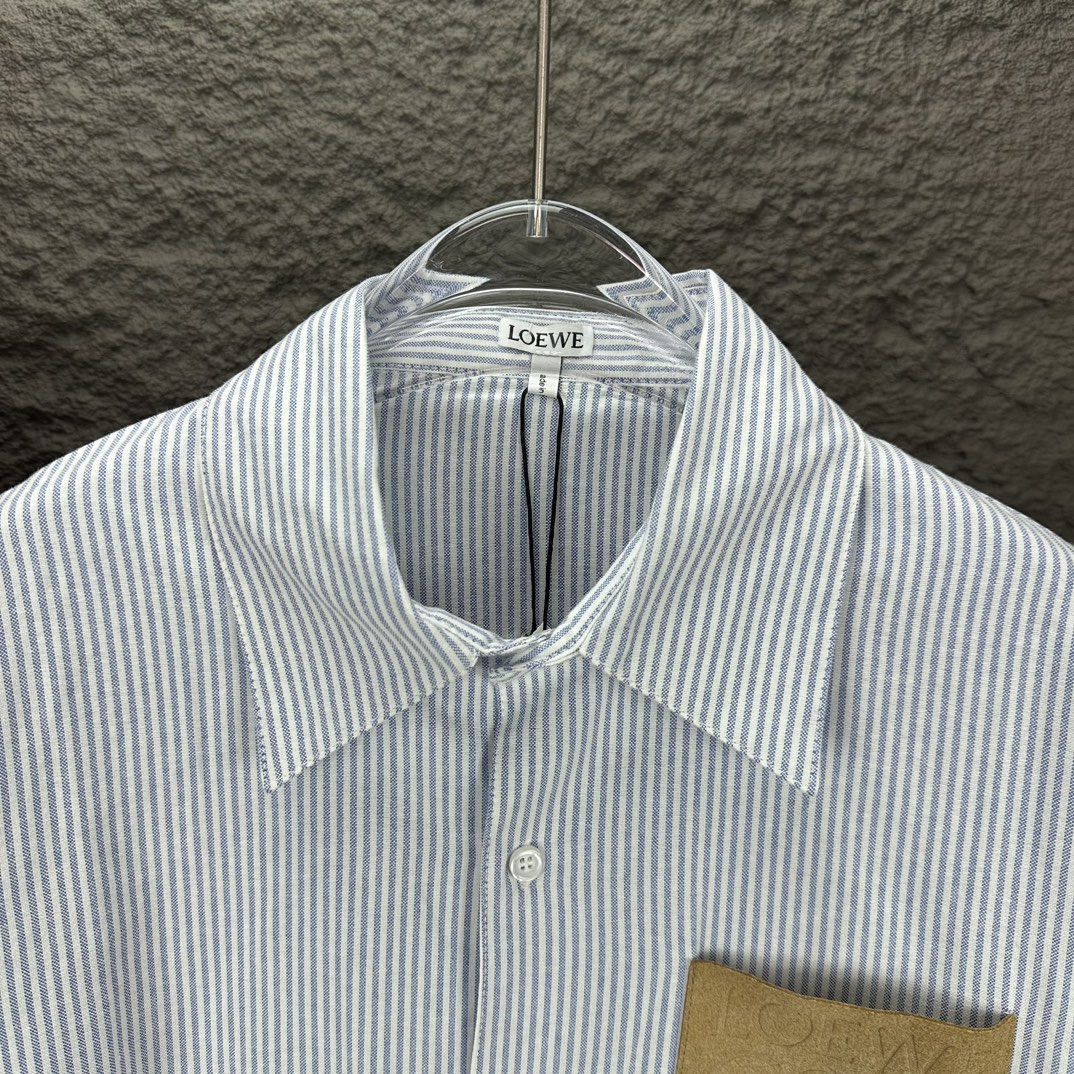 High-End 2024 Stripe Bag and Couple Shirt with Special Fabric and Digital Printing - 图片 3