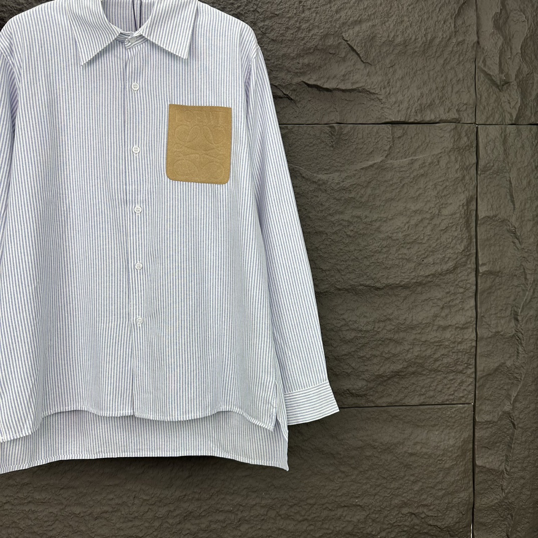 High-End 2024 Stripe Bag and Couple Shirt with Special Fabric and Digital Printing - 图片 6