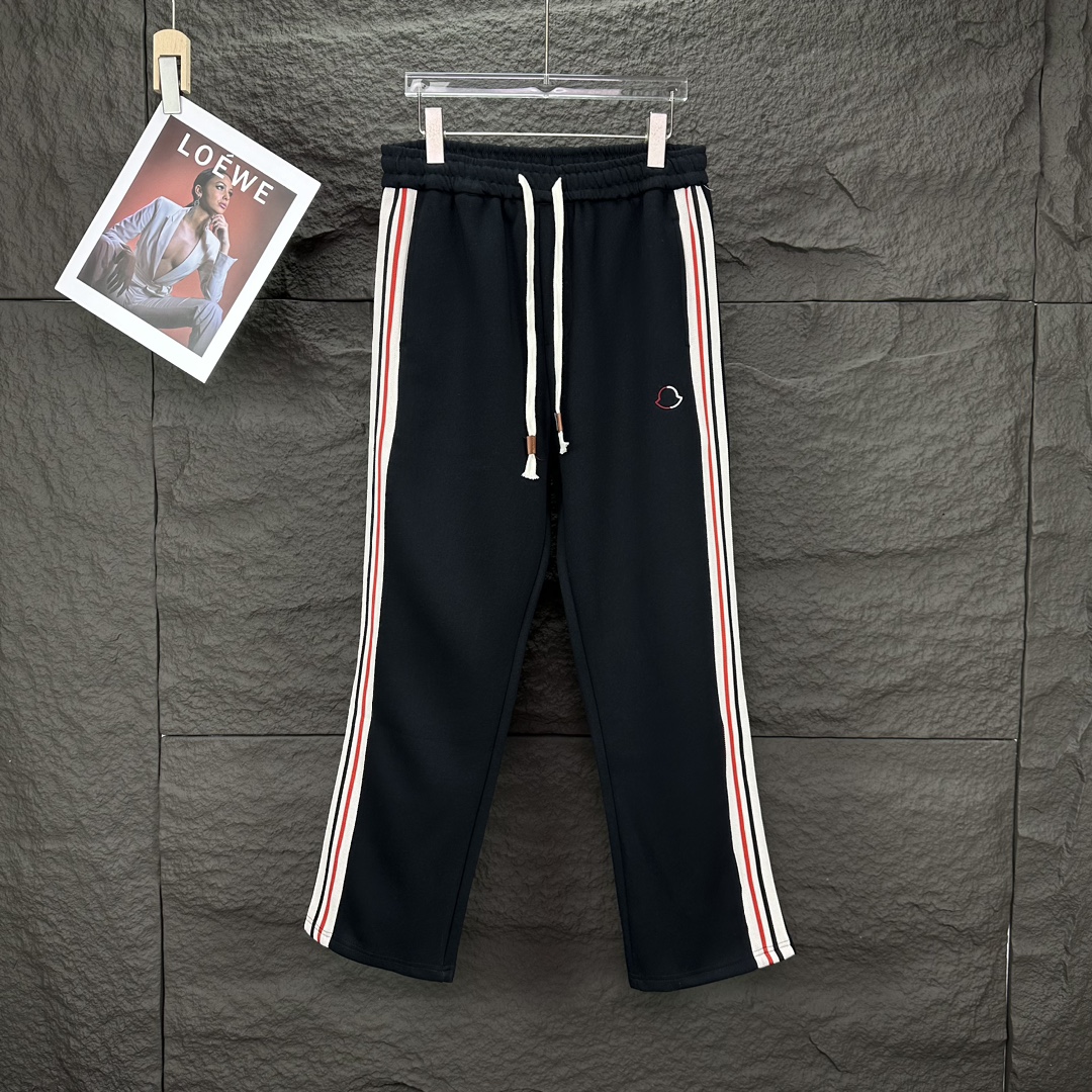 High-End Knitted Embroidered Couple Pants for 2024: Custom Fabric, Comfortable Hand Feel