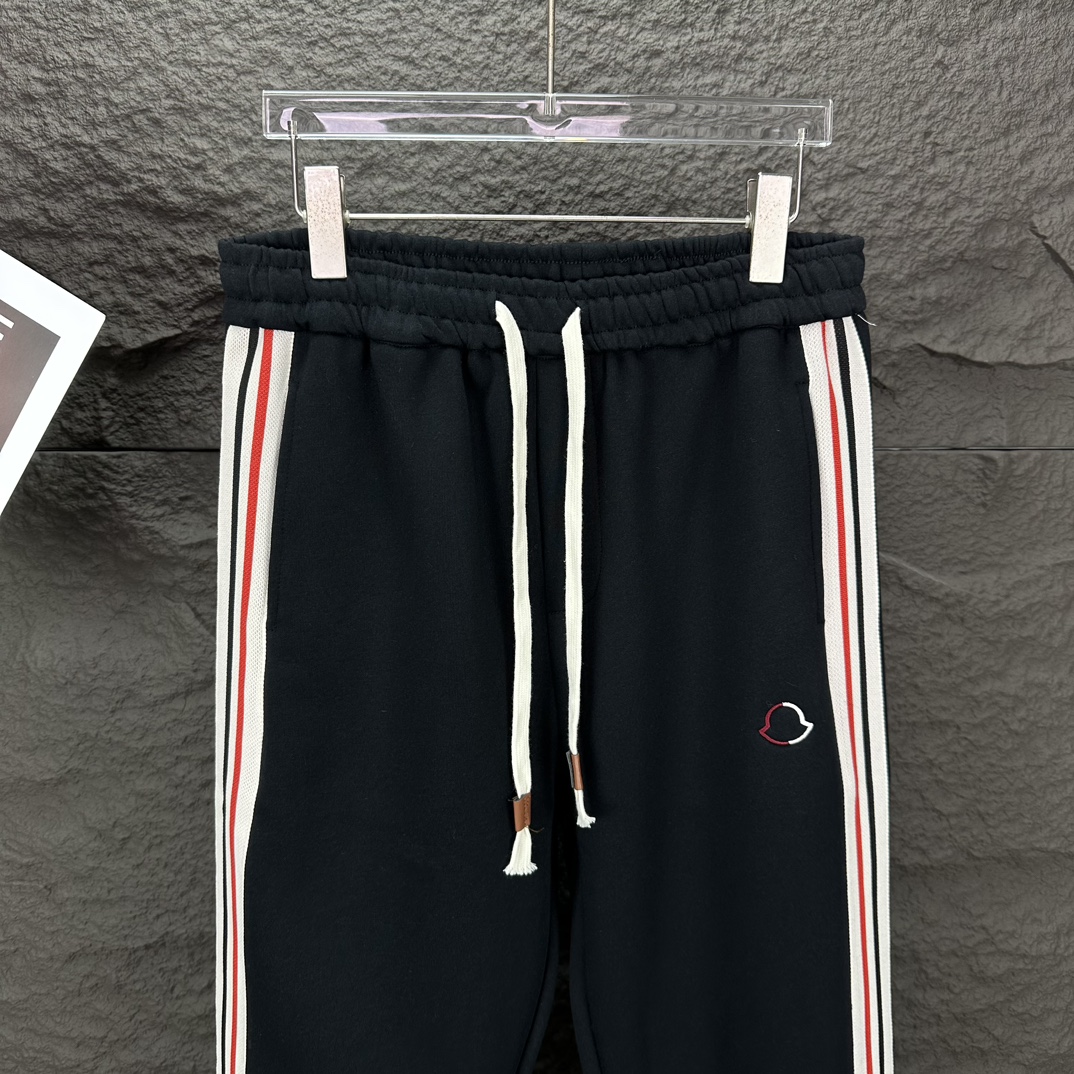 High-End Knitted Embroidered Couple Pants for 2024: Custom Fabric, Comfortable Hand Feel - 图片 5