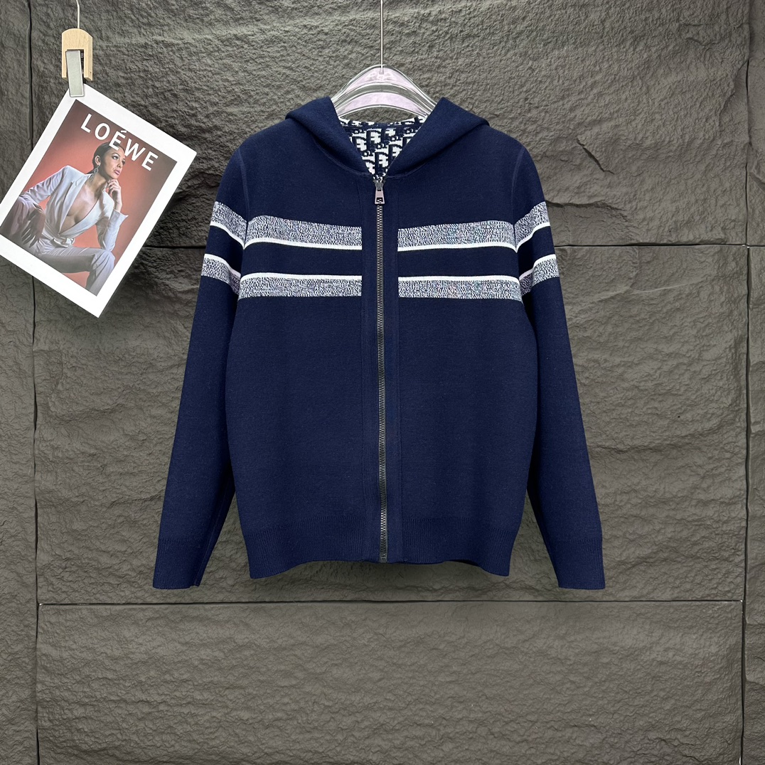 DR 2024 Double-Faced Sweater Coat: High-End Cashmere, Fashionable Unisex Design - 图片 1