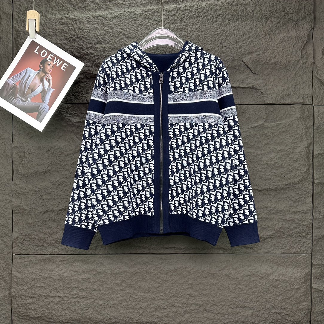 DR 2024 Double-Faced Sweater Coat: High-End Cashmere, Fashionable Unisex Design - 图片 5