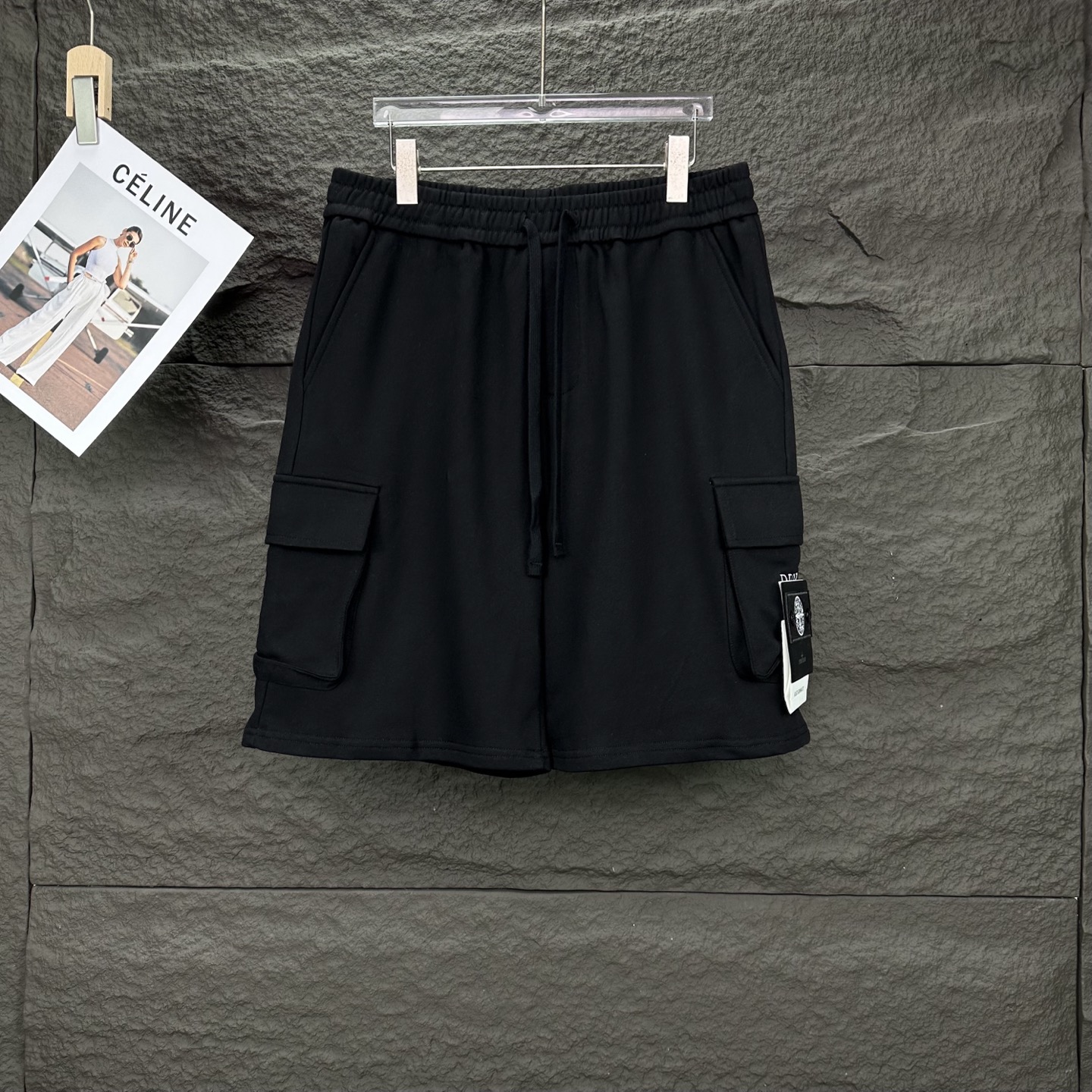 High-End Custom Embroidered Shorts: Stone Island Union 205 Collection