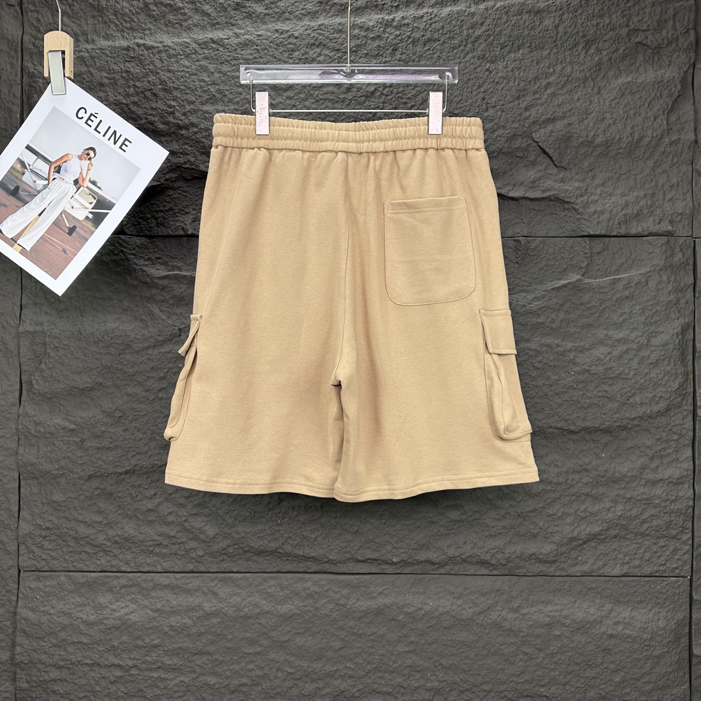 High-End Custom Cotton Shorts with Embroidered Logo – 265 💰 - 图片 2