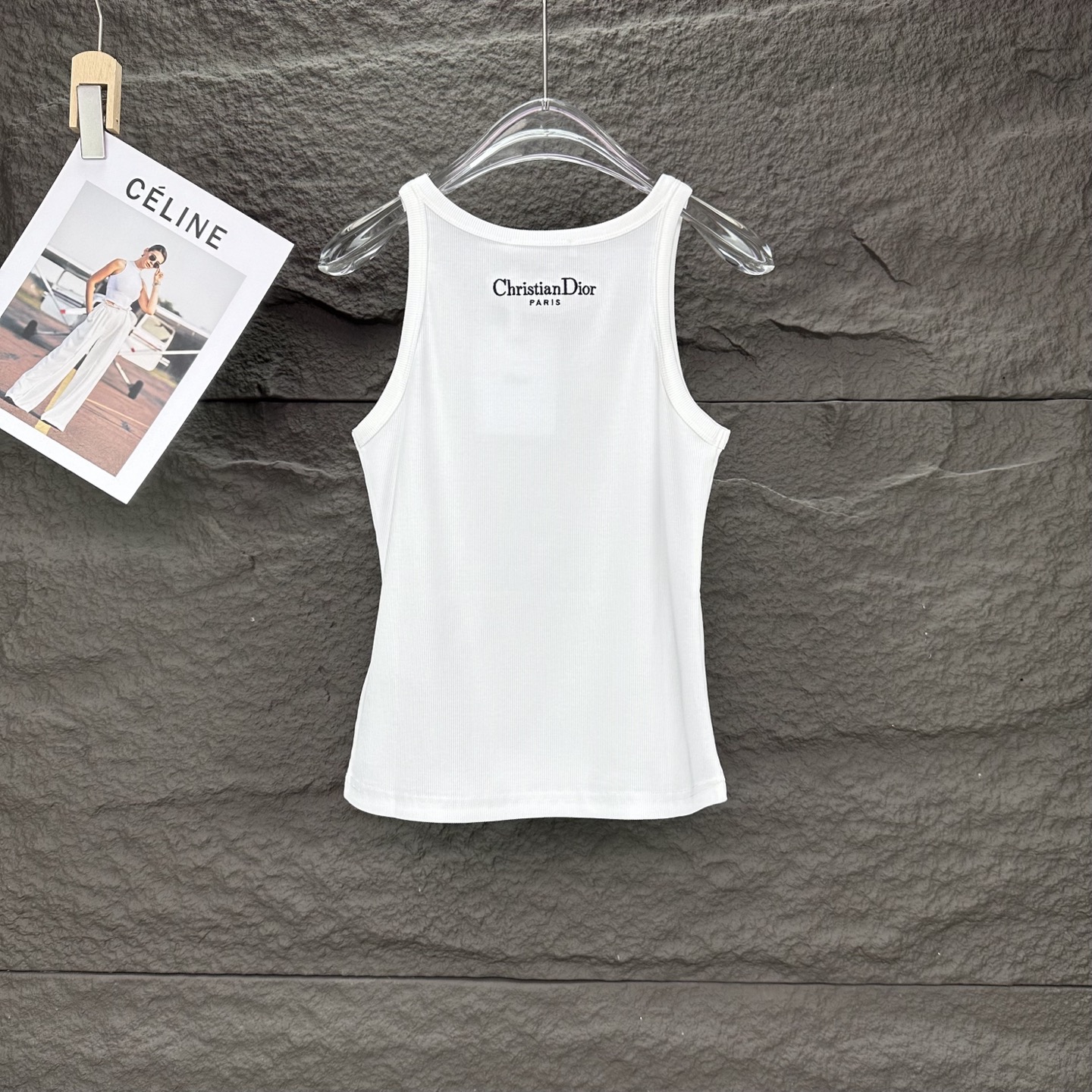 High-End Embroidered Bees Vest 2025: Premium Quality, Unique Design, White, S-XL - 图片 2
