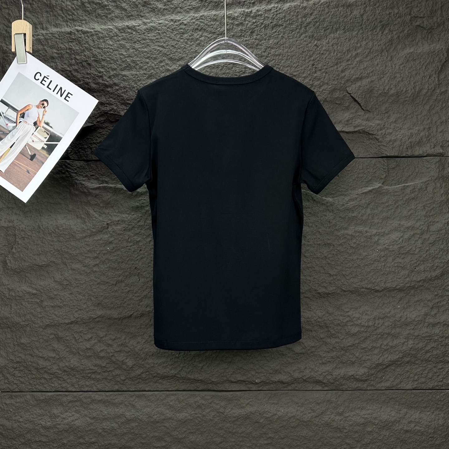 High-end MiU MiU 2025 Logo T-shirt with Embroidery – 242. - 图片 2