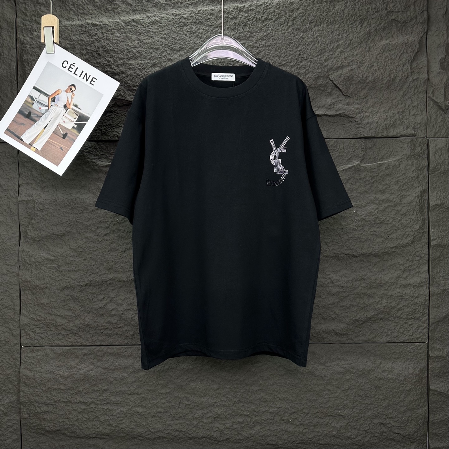YSL St. Roland 2025 Couple T-shirt: High-end Fashion with Premium Quality
