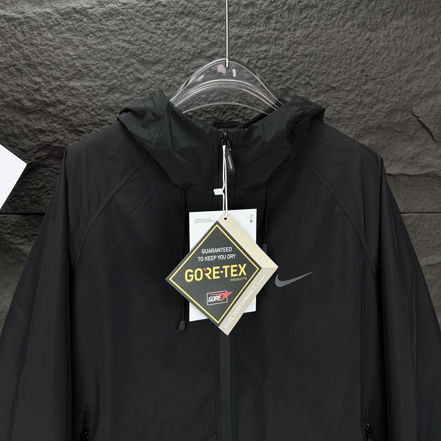High-End Waterproof Hood Zipper Jacket with New Logo for 2025 - 图片 5