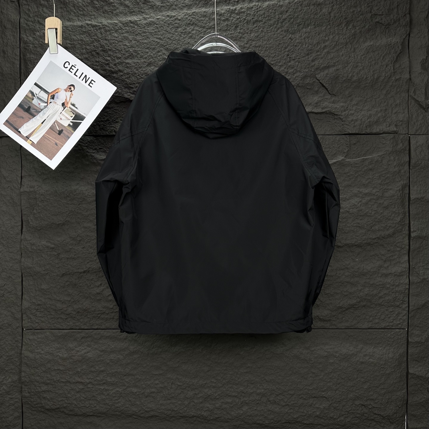 High-End Waterproof Hood Zipper Jacket with New Logo for 2025 - 图片 2