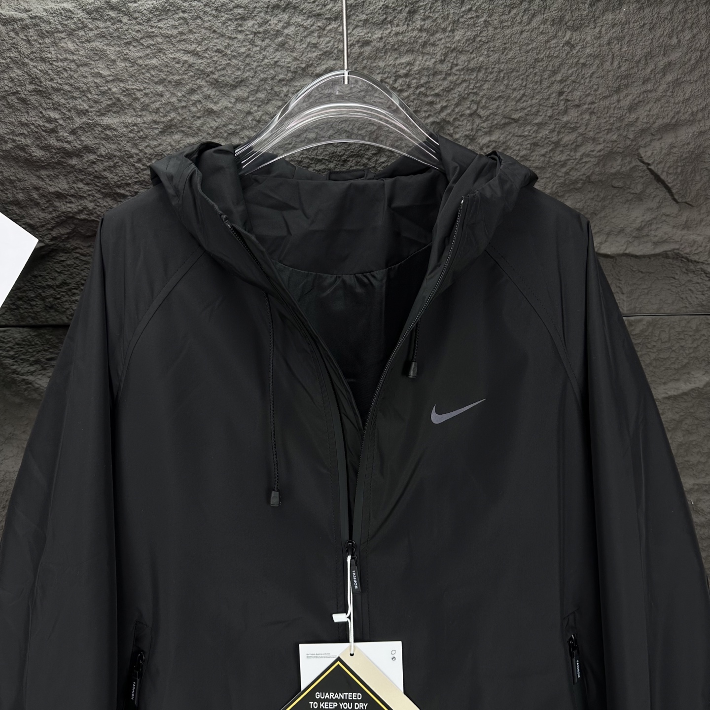 High-End Waterproof Hood Zipper Jacket with New Logo for 2025 - 图片 6