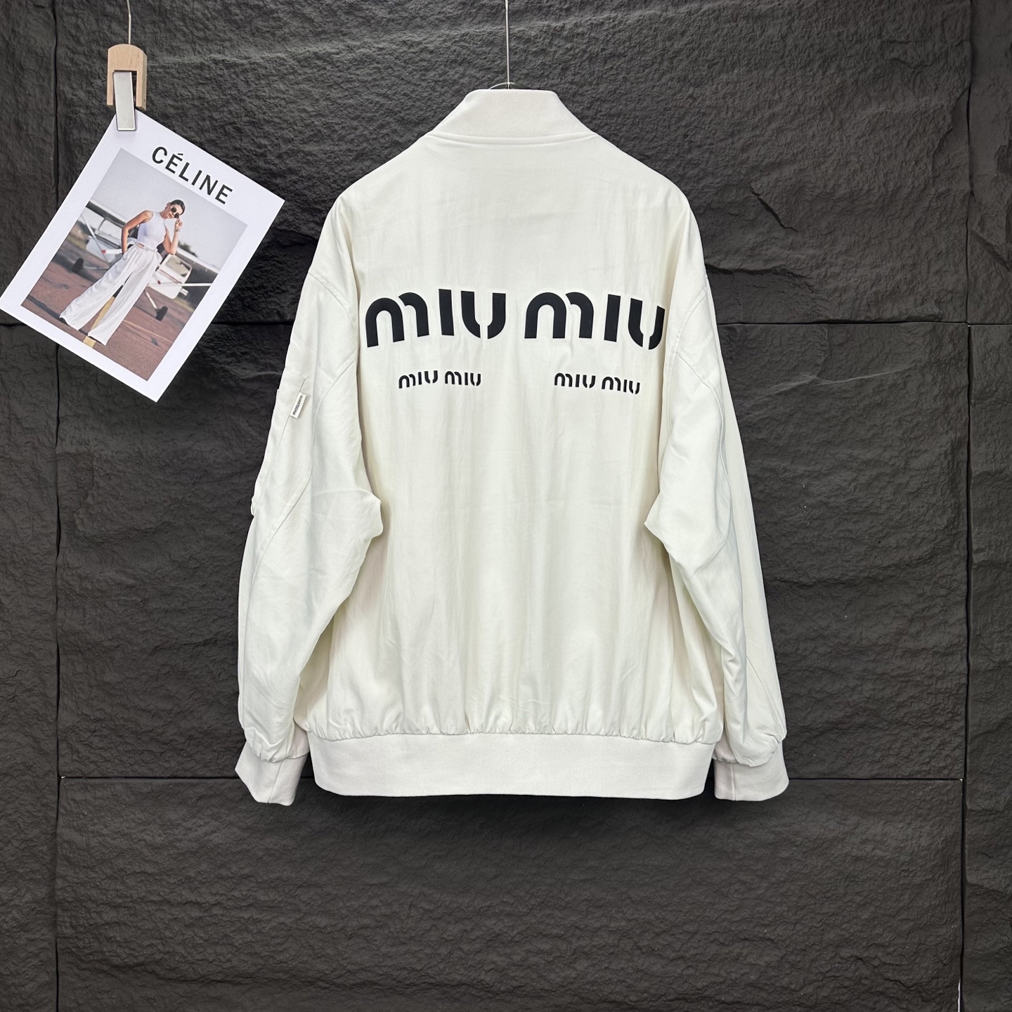 High-End Waterproof Couple Suit Jacket: MIU MIU2025, Polyester Fibre, Fashionable Design - 图片 2