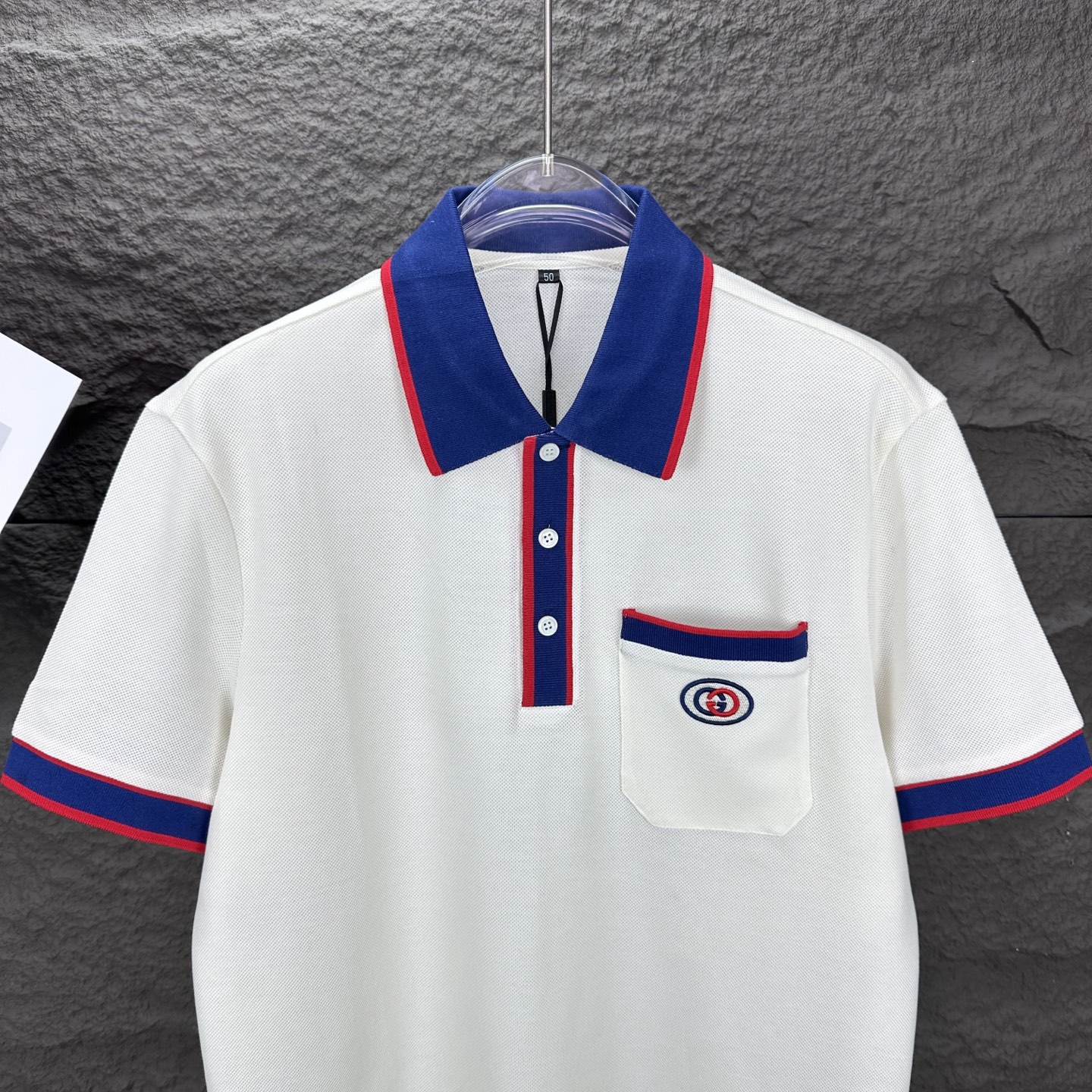 High-End Gucci 2025 New Bag Embroidered Short Sleeves: Fashionable Unisex Apparel - 图片 6