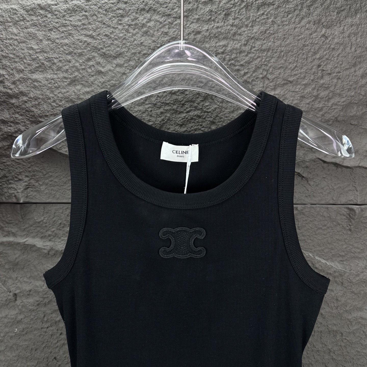 Céline 2025 Embroidery Vest: High-End Fabric, Digital Printing, High Quality. - 图片 6