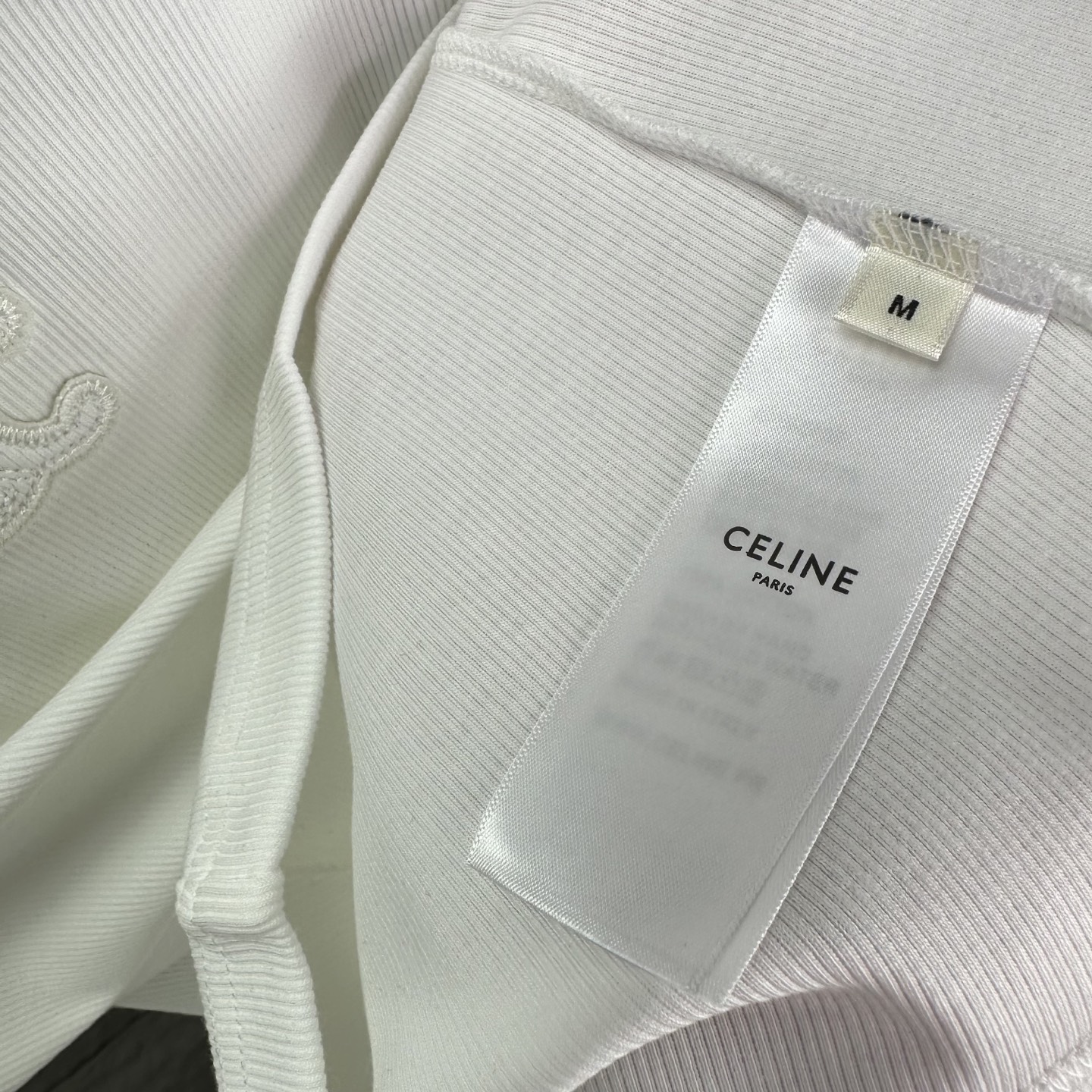 Céline 2025 Embroidery Vest: High-End Top Version, Premium Quality Cotton, Black/White, S-XL - 图片 8