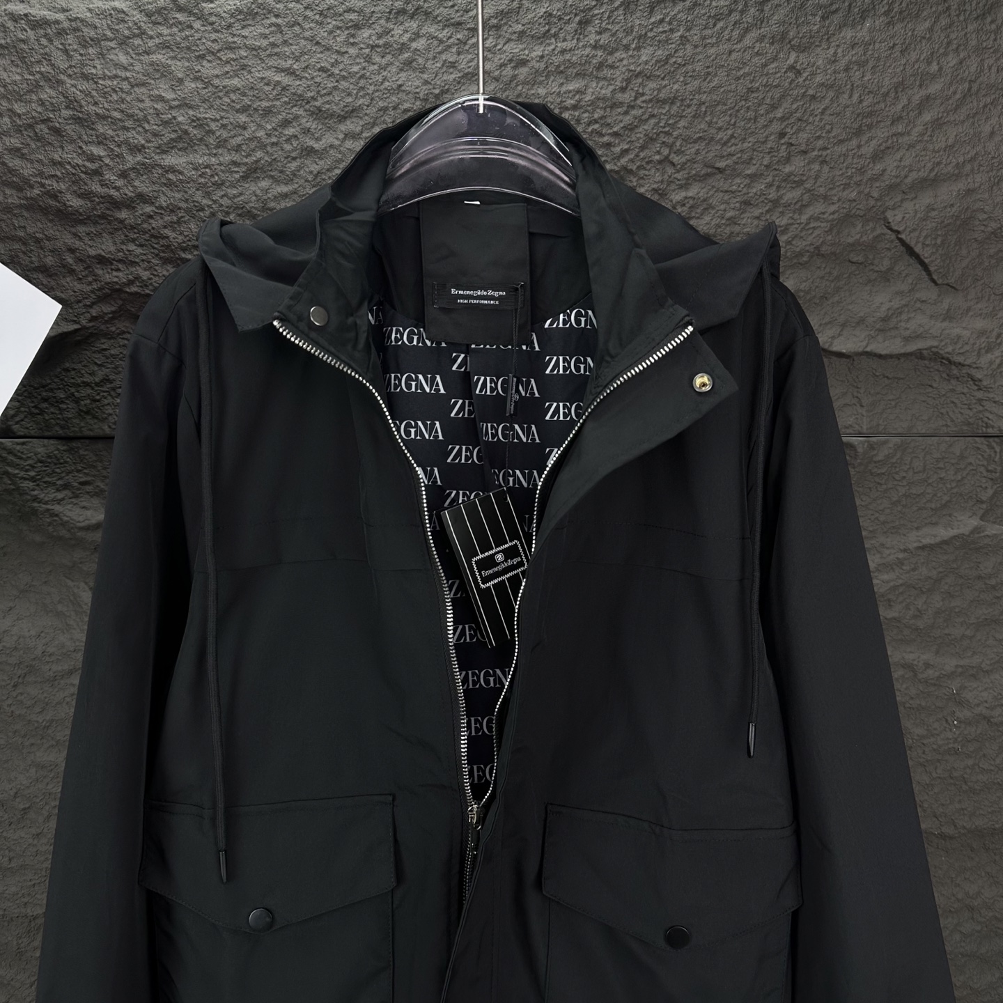 516 High-End Waterproof Jacket 2025 Fashionable Unisex Design, Various Colors & Sizes - 图片 7