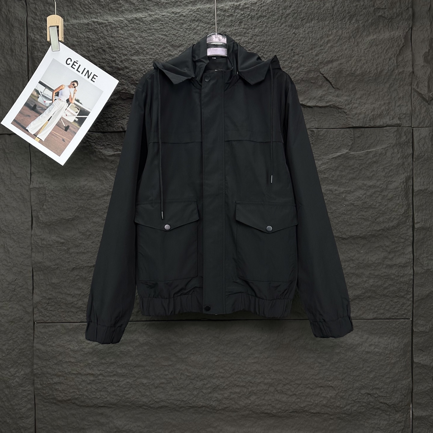 516 High-End Waterproof Jacket 2025 Fashionable Unisex Design, Various Colors & Sizes - 图片 1
