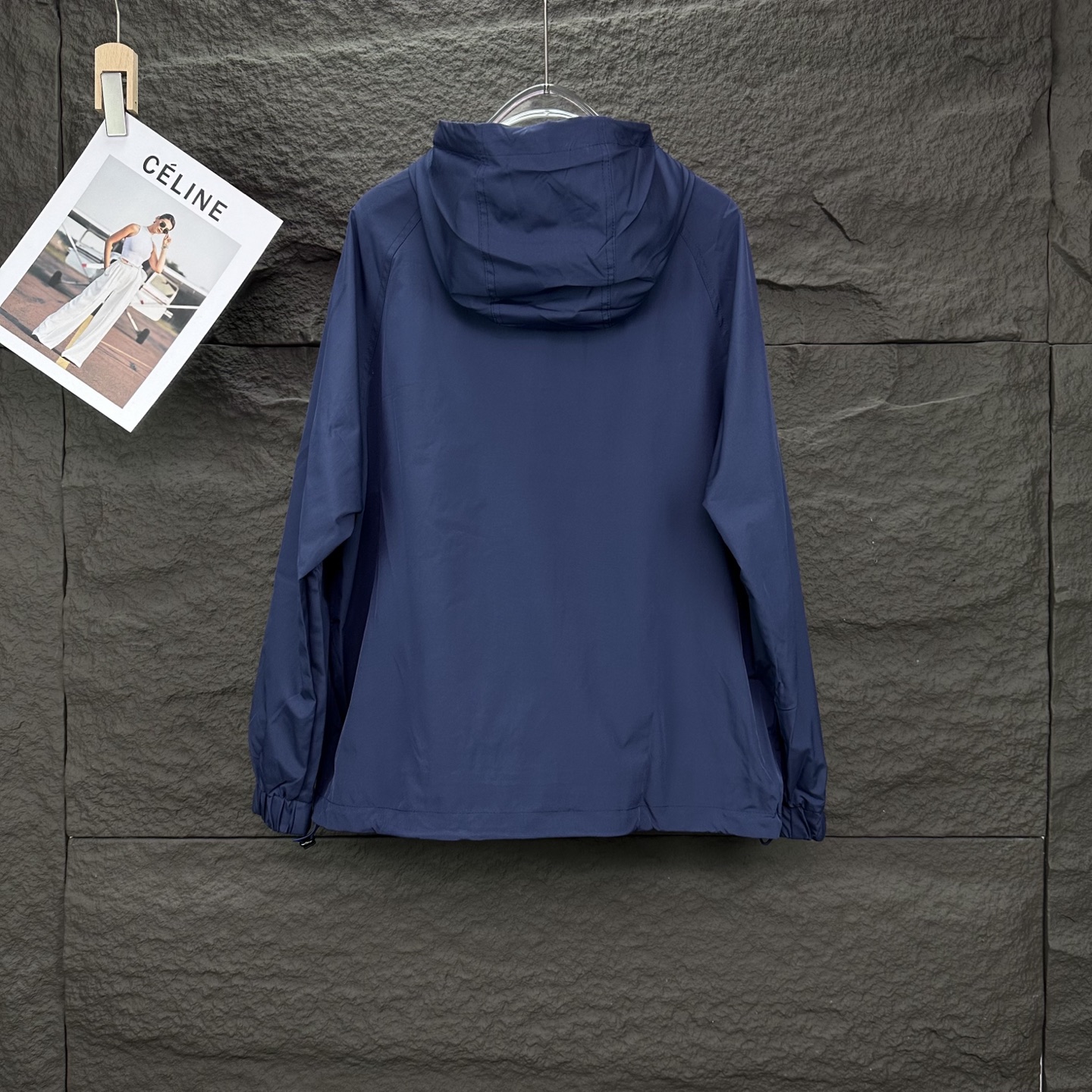 BOSS 2025 High-End Waterproof Jacket for Couples in Blue and Green - 图片 2