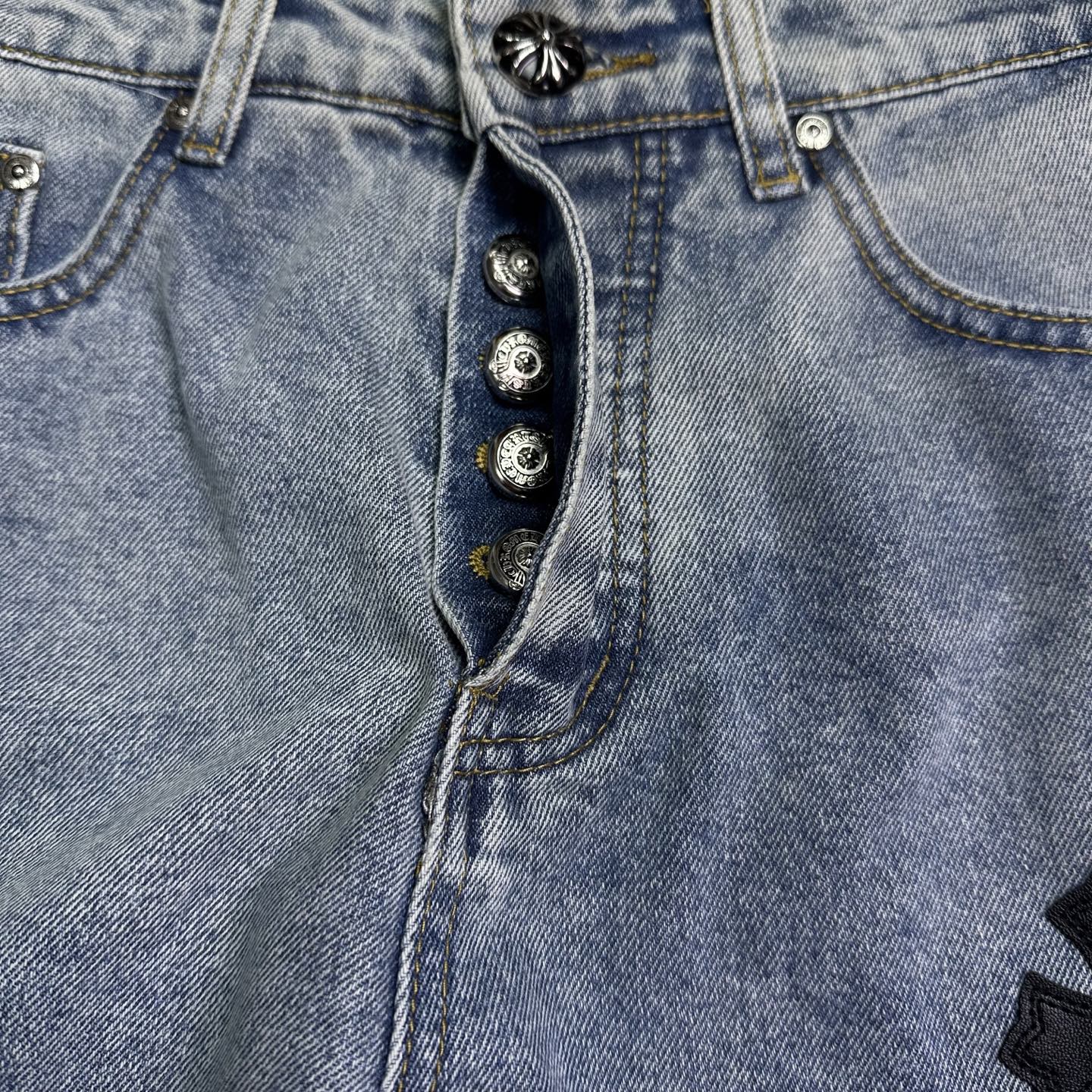 Embroidered Couples Jeans 2025: High-End Water-Washed Styles, Top Quality, Various Sizes. - 图片 6