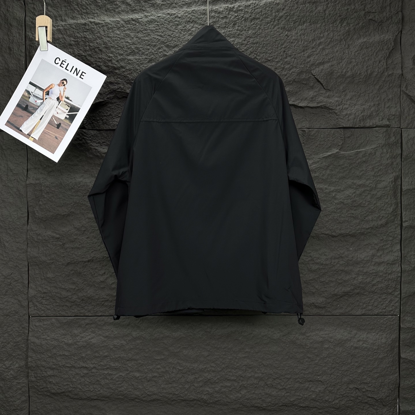 High-end Waterproof Sunscreen Jacket with 2025 Logo for Couples, Unisex, Black/White, L-4XL - 图片 2