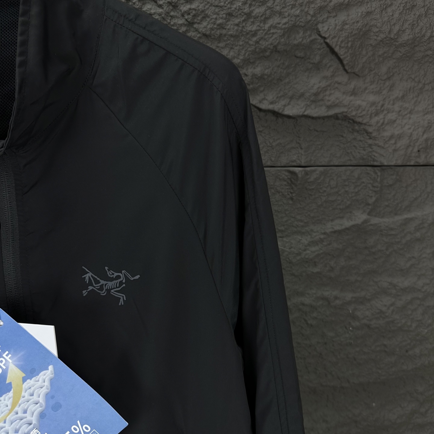 High-end Waterproof Sunscreen Jacket with 2025 Logo for Couples, Unisex, Black/White, L-4XL - 图片 4