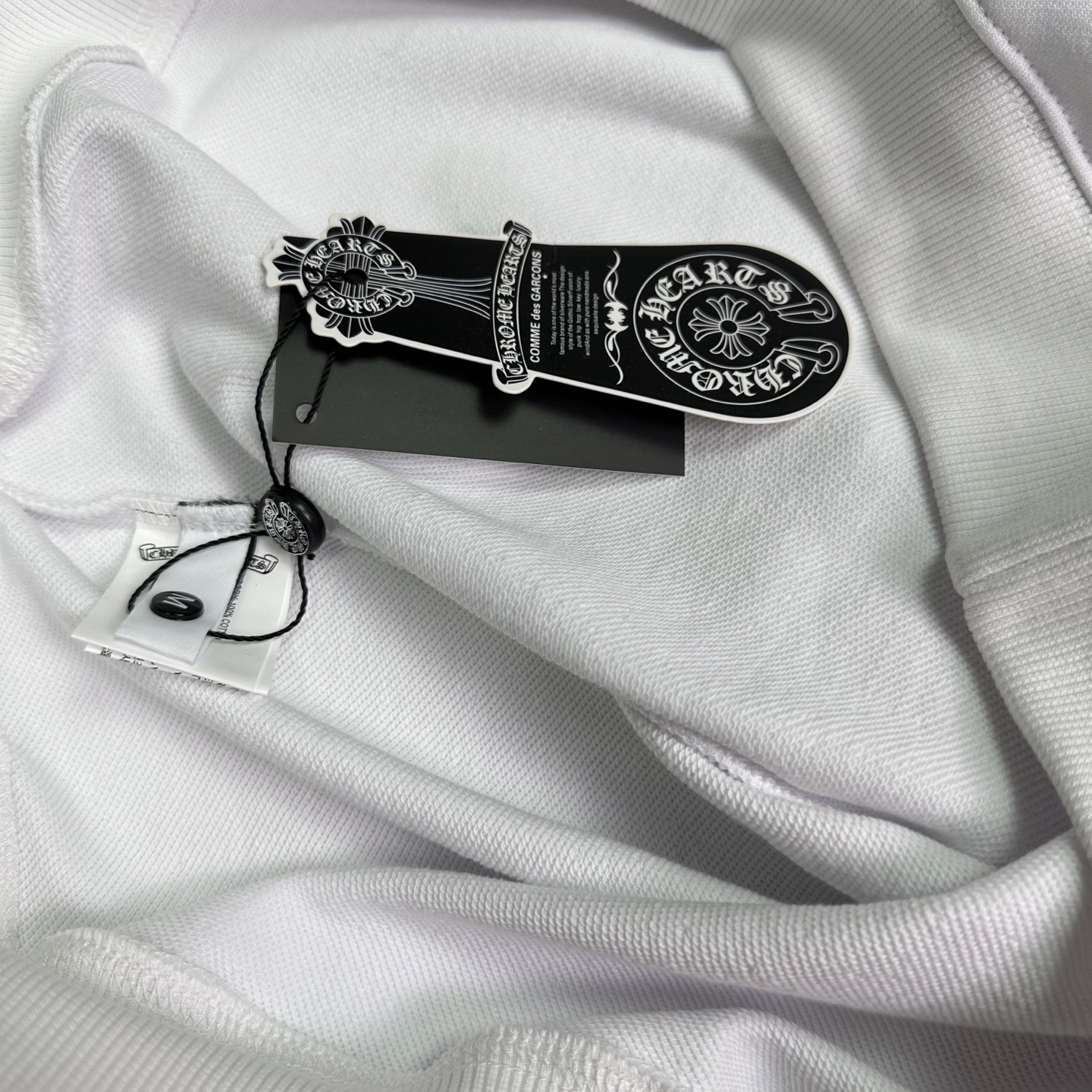 Chrome Hearts 克罗心2025新款梵文马蹄logo低领长袖卫衣