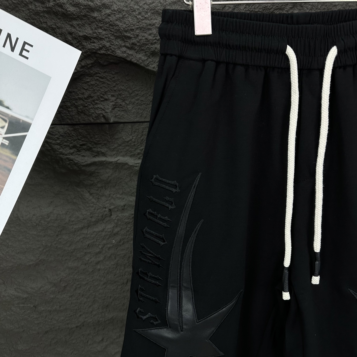 Pantalones Cortos Deportivos con Bordado de Estrella para Hombre y Mujer 6 i1746196193625 8000 0 4