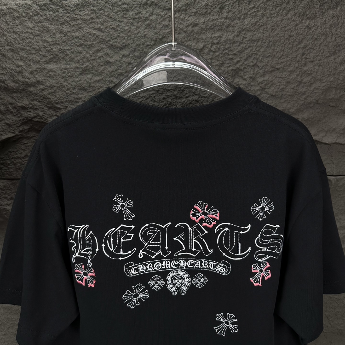 Chrome Hearts Camiseta de Manga Corta con Logo Bordado Unisex, Moda 2025 9 i1746196305821 2874 0 7