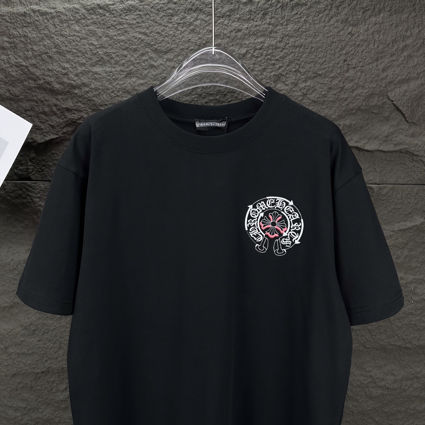 Chrome Hearts Camiseta de Manga Corta con Logo Bordado Unisex, Moda 2025 6 i1746196306595 3577 0 4