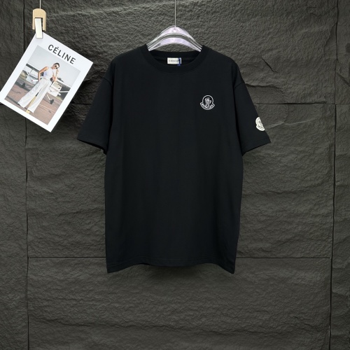 Moncler Embroidered Logo Short Sleeve T-Shirt - High Quality Cotton Tee 1 Moncler Embroidered Logo Short Sleeve T-Shirt – High Quality Cotton Tee